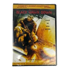 Black Hawk Down (DVD, 2001 Widescreen) New Factory Sealed